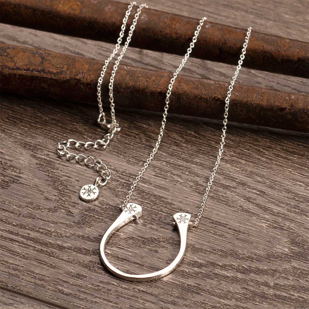 Charmed Horseshoe Necklace