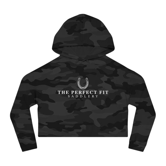 TPFS Cropped Hooded Sweatshirt