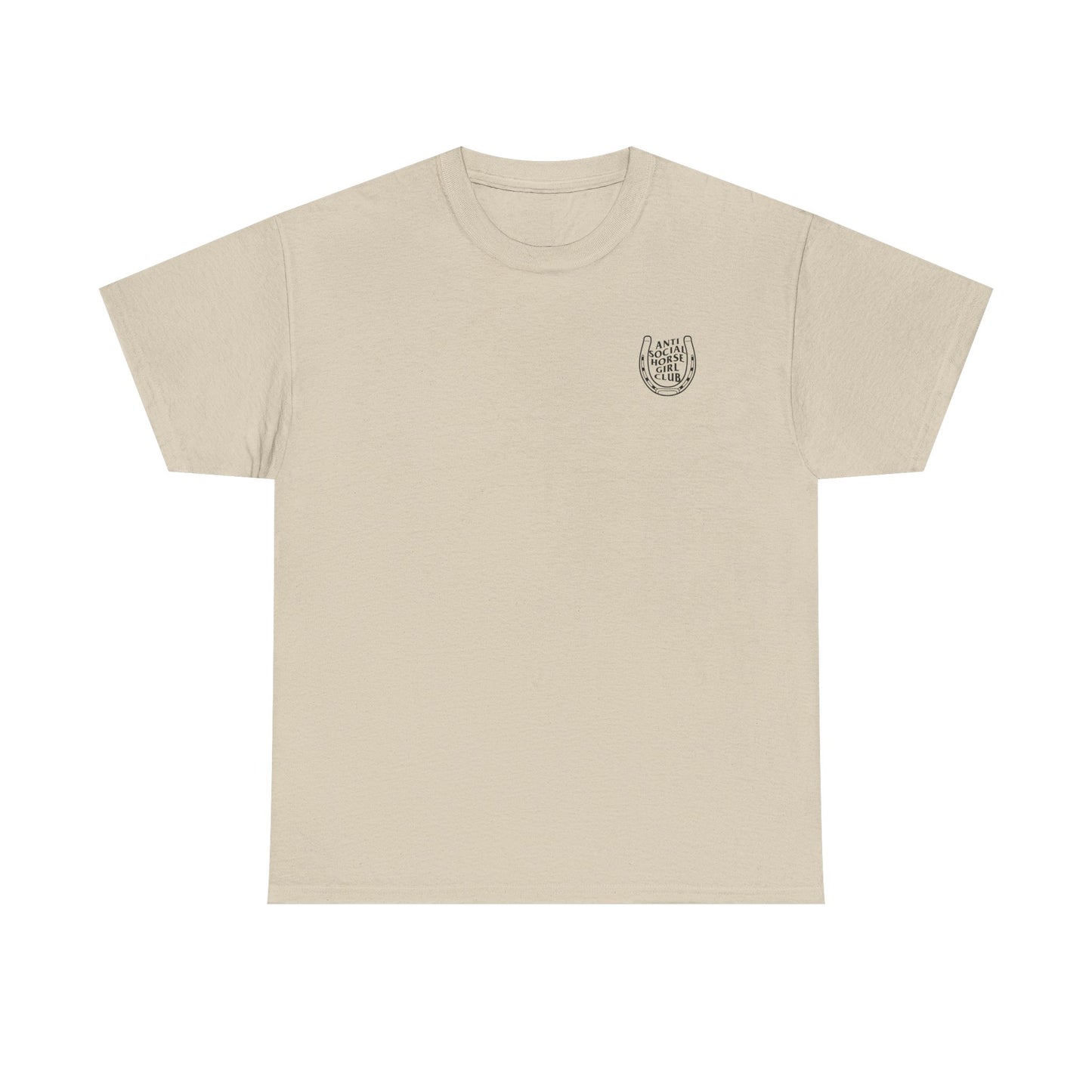 Anti Social Horse Club Unisex Heavy Cotton Tee |