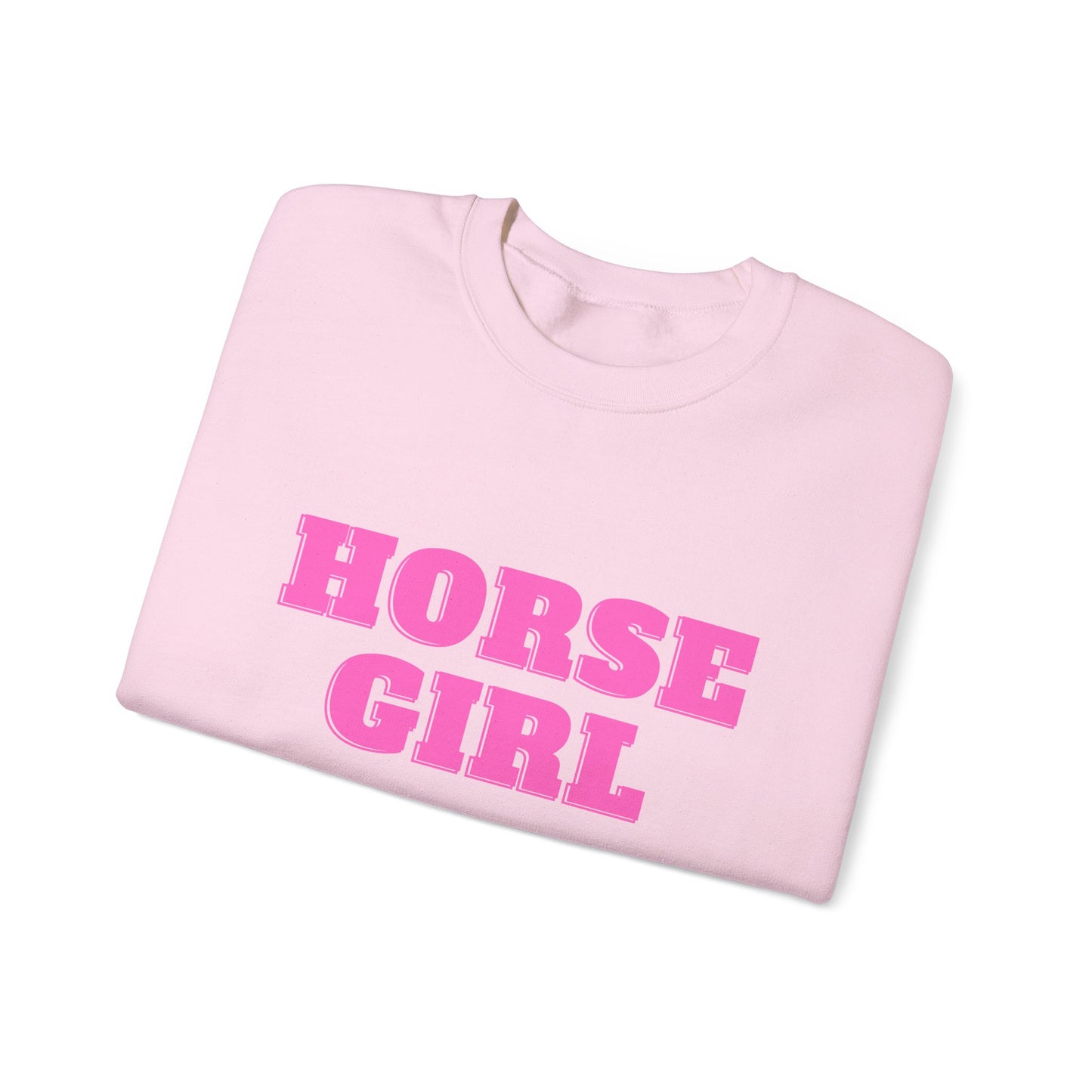 Horse Girl Unisex Heavy Blend™ Crewneck Sweatshirt
