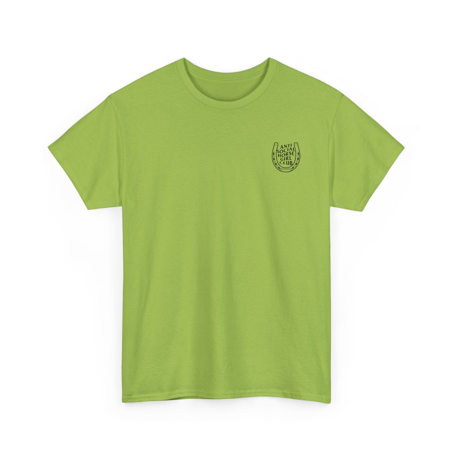 Anti Social Horse Club Unisex Heavy Cotton Tee |
