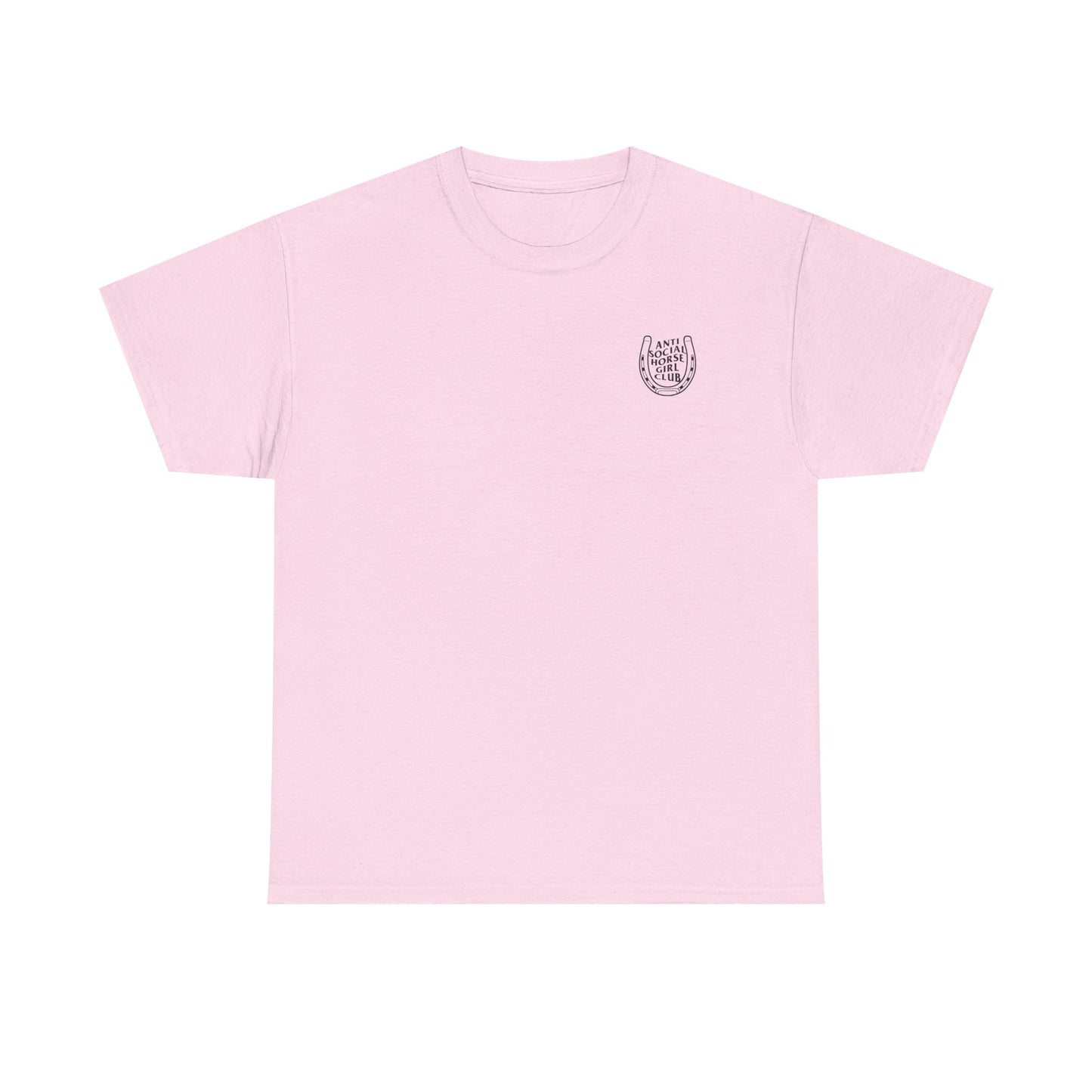 Anti Social Horse Club Unisex Heavy Cotton Tee |