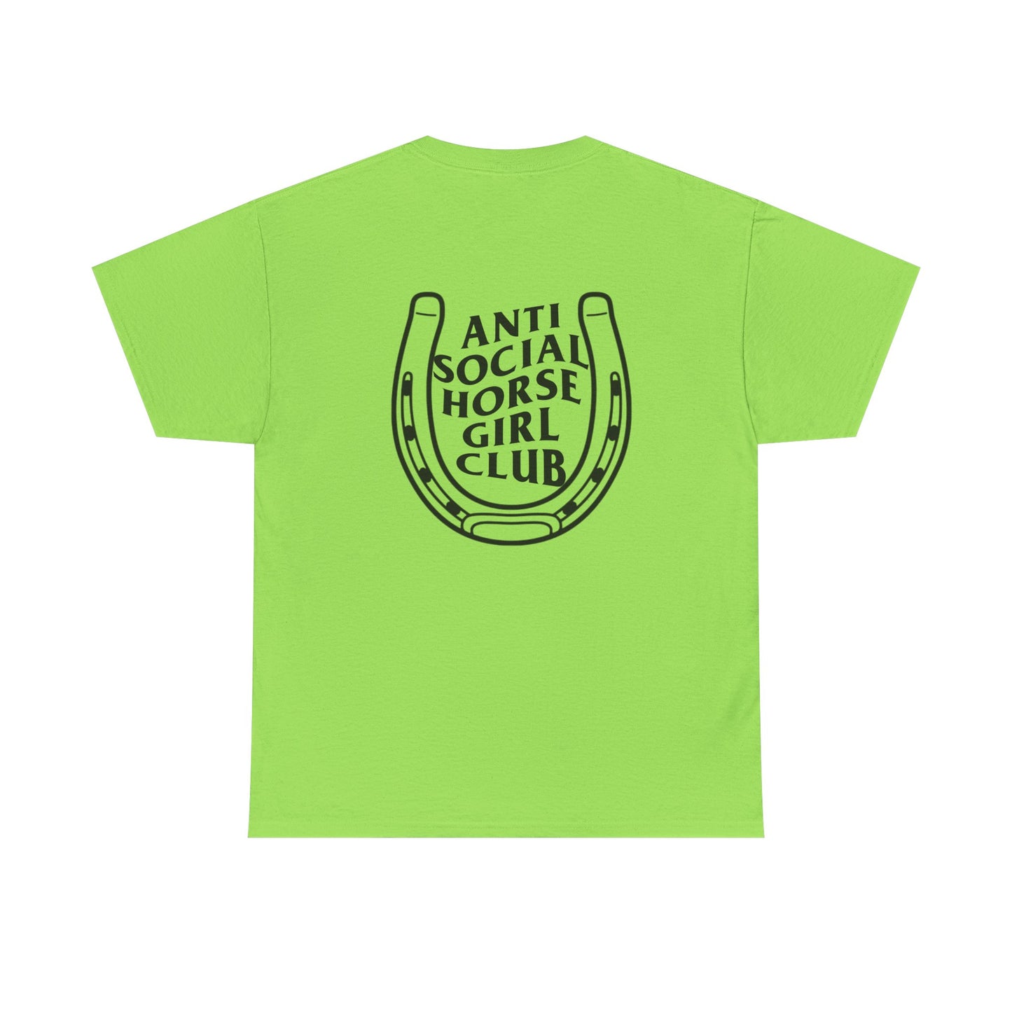 Anti Social Horse Club Unisex Heavy Cotton Tee |