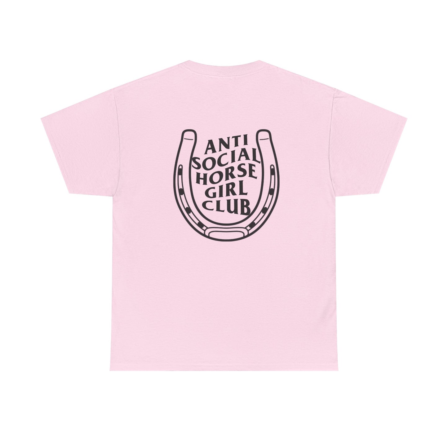 Anti Social Horse Club Unisex Heavy Cotton Tee |