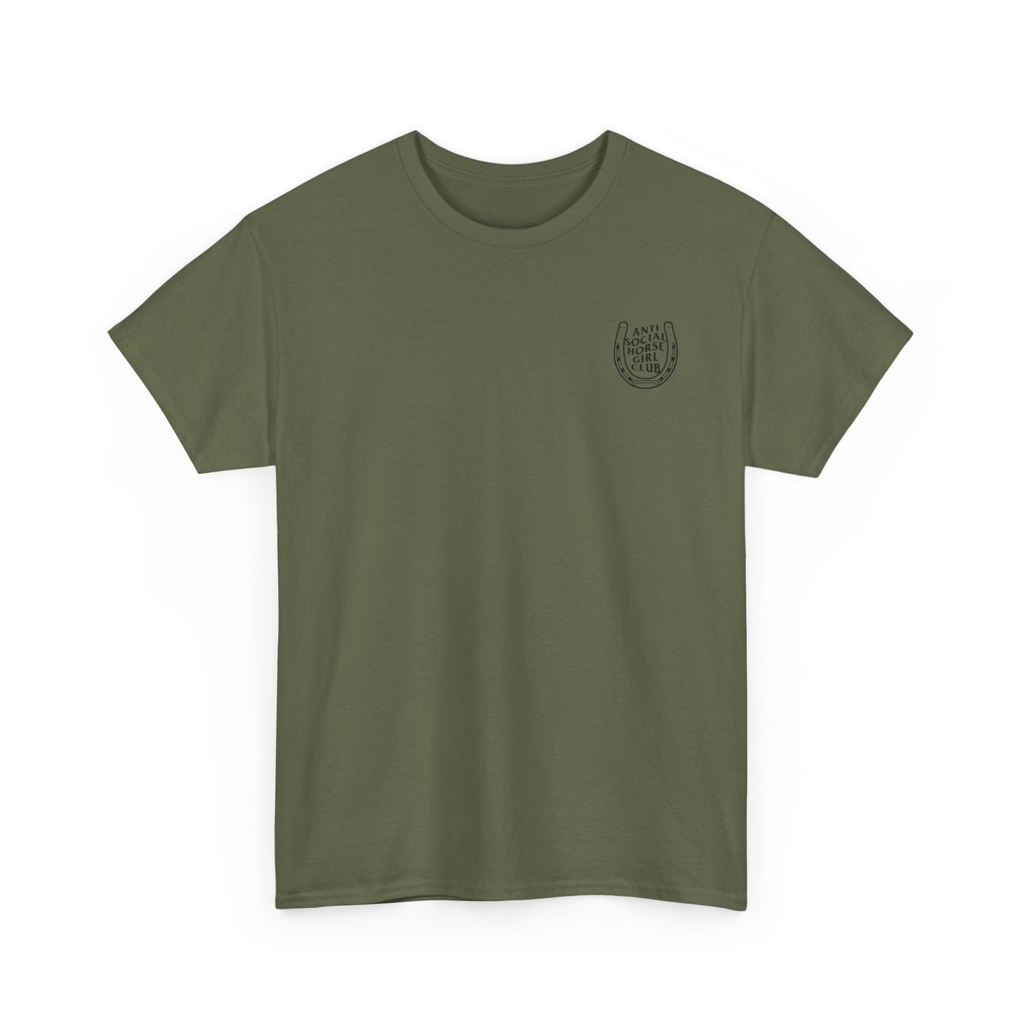 Anti Social Horse Club Unisex Heavy Cotton Tee |