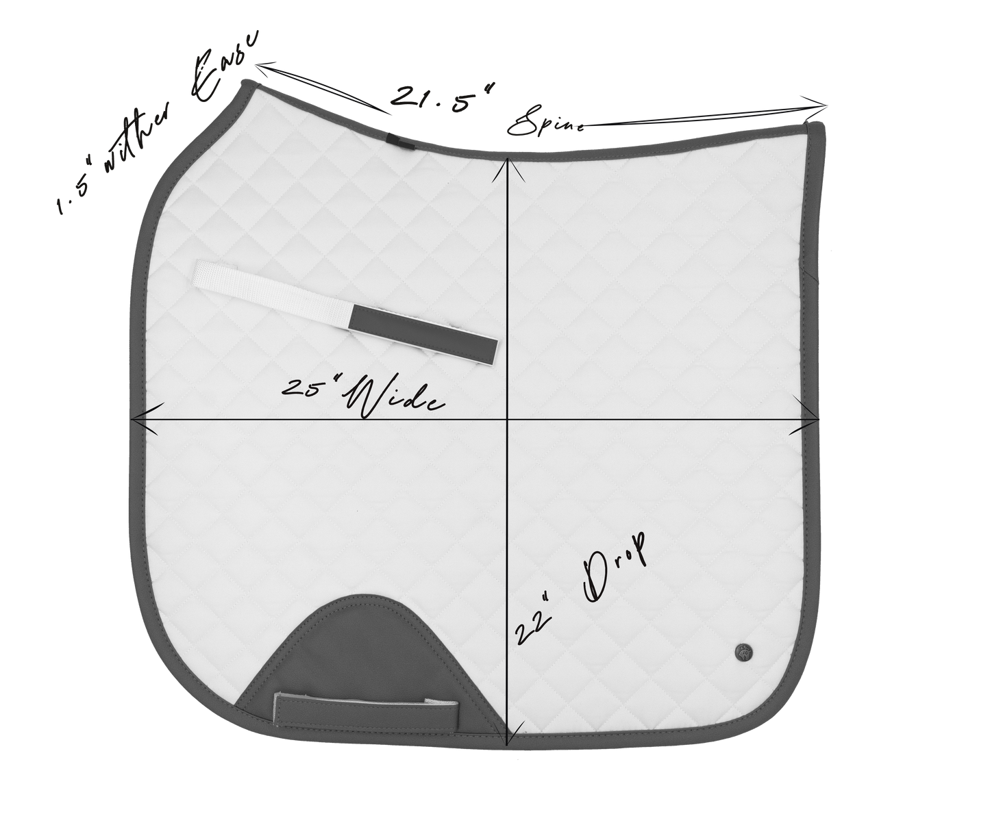 Dressage Pad, Hunter Field Plaid