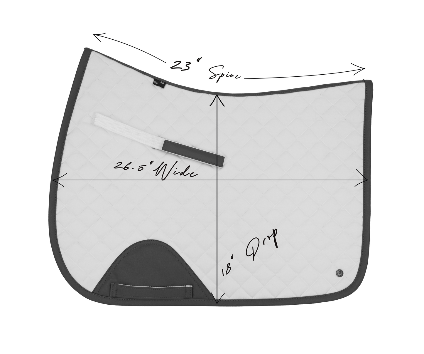 Jumper Pad, White & Cognac - Restocks 11.2025