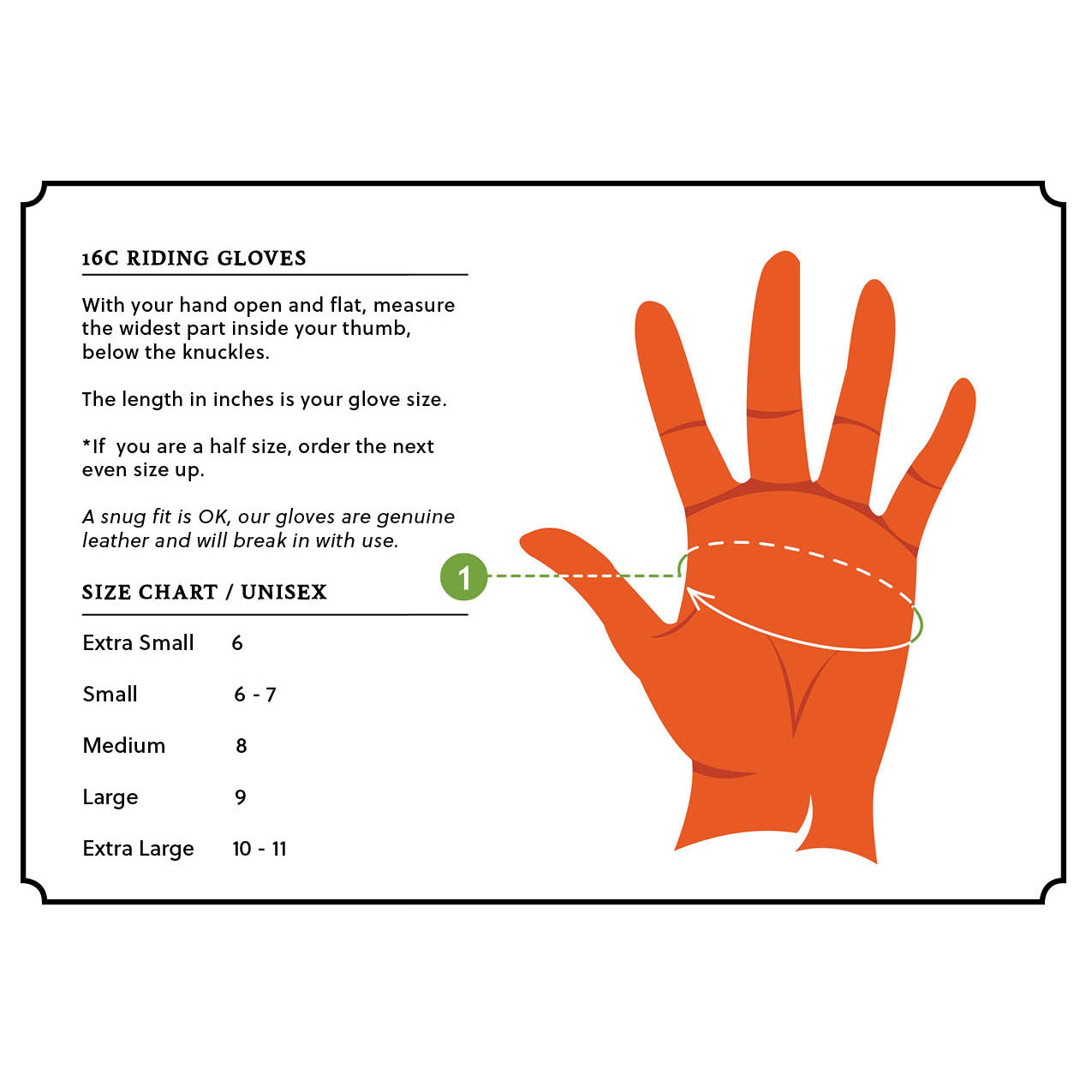 Classic Riding Gloves, Tobacco