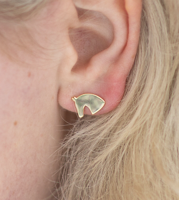 The Novella 14K Signature Earring.
