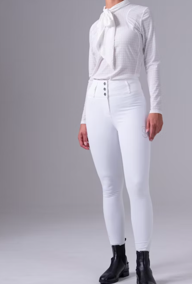 Delilah Bow Top White