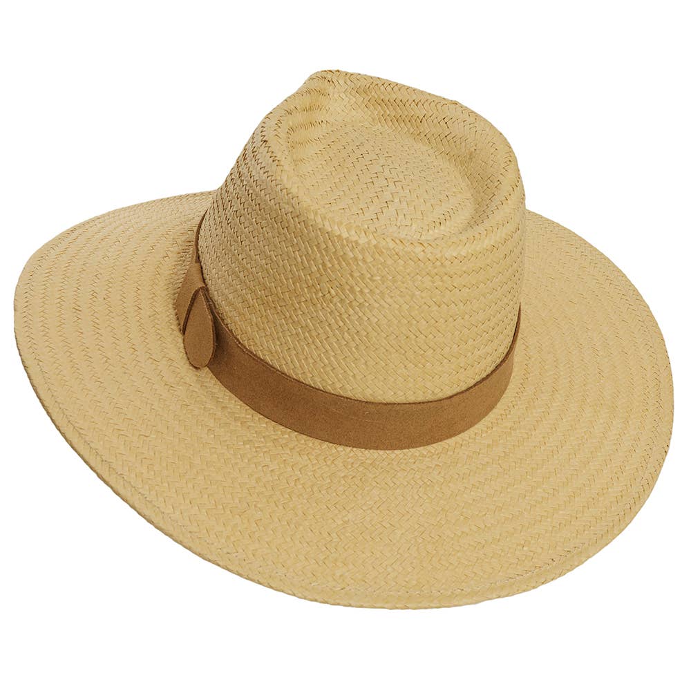 Outback Wide Brim Straw Sun Hat - Style Cadence
