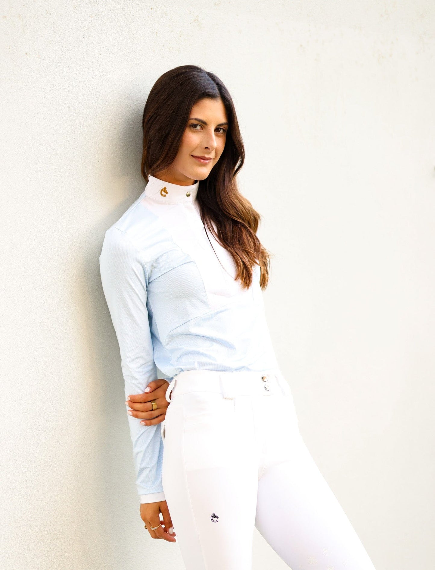 Monique Show Shirt | Breezy Blue Stripes