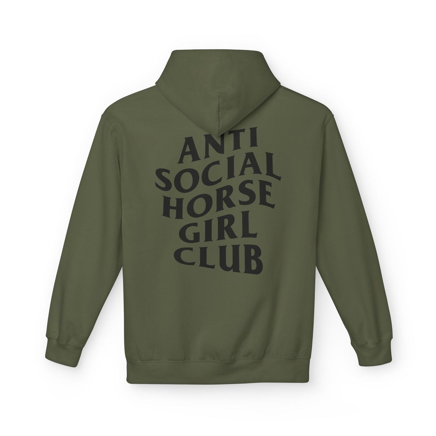 Anti-Social Horse Girl Club Hoodie