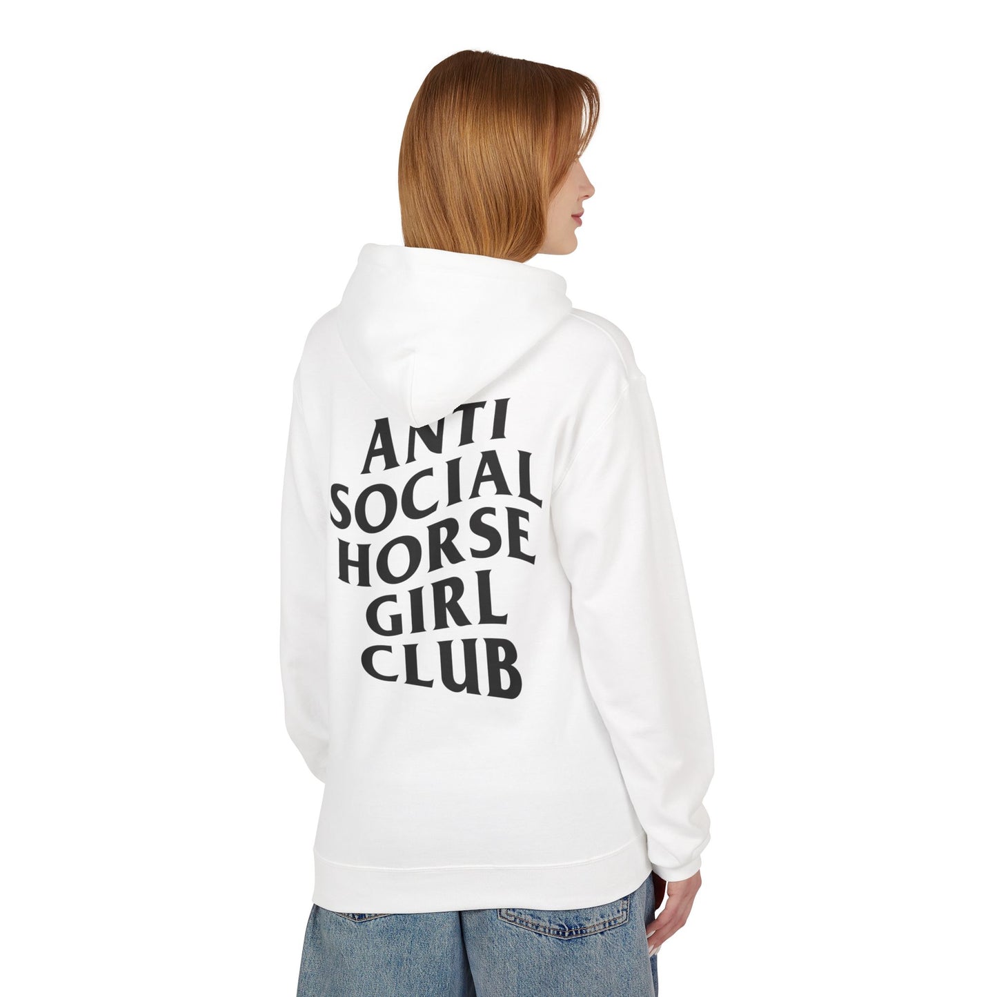 Anti-Social Horse Girl Club Hoodie