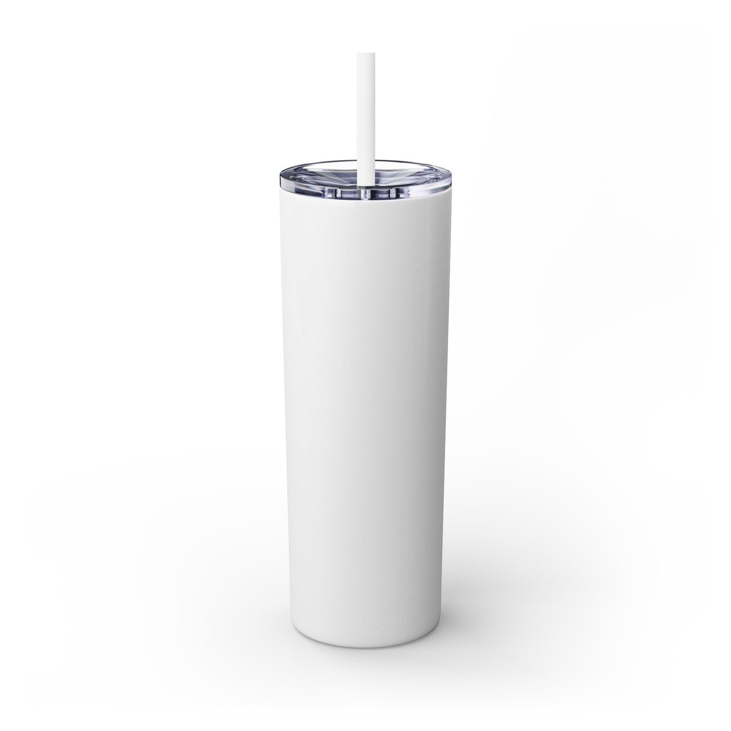 Triple P Skinny Tumbler with Straw, 20oz