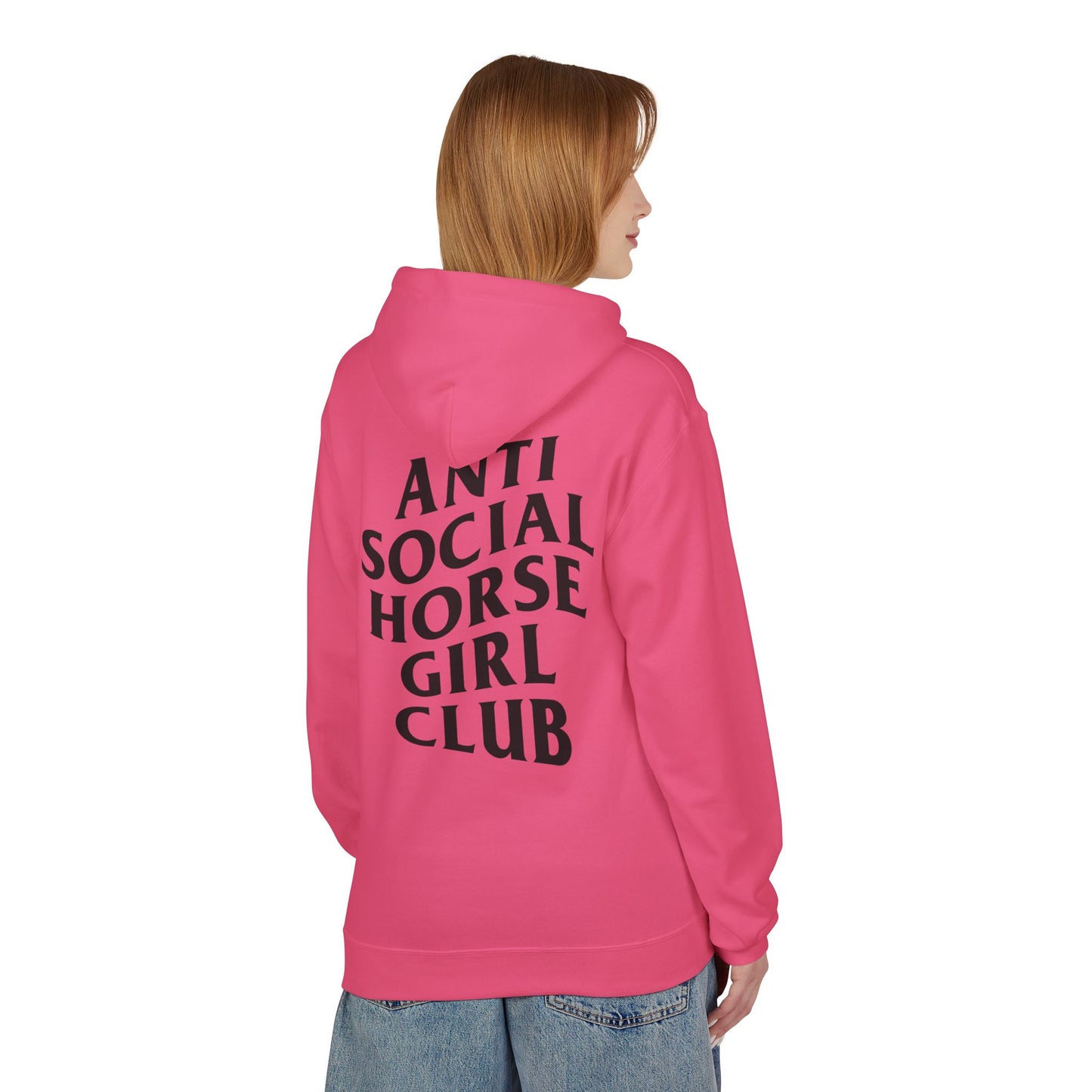 Anti-Social Horse Girl Club Hoodie