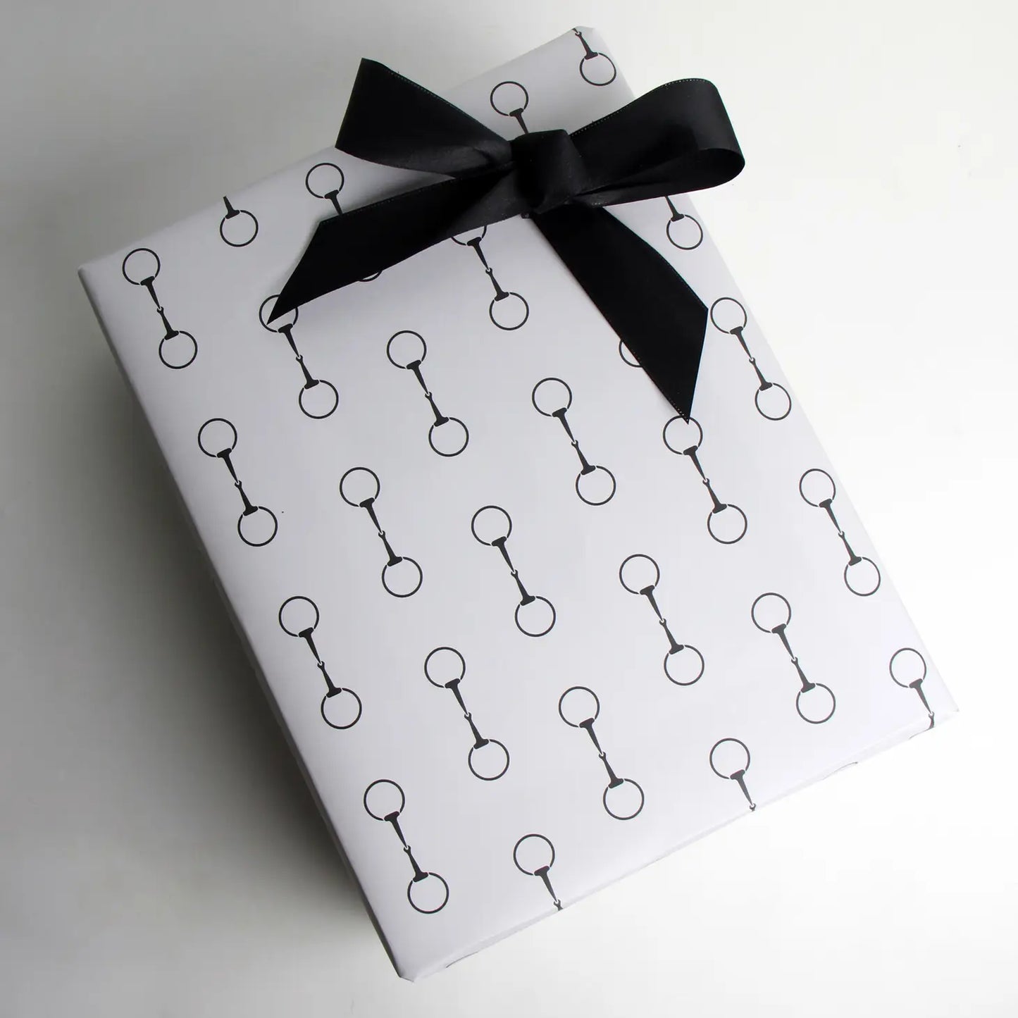 Cream Bits Horse Gift Wrap