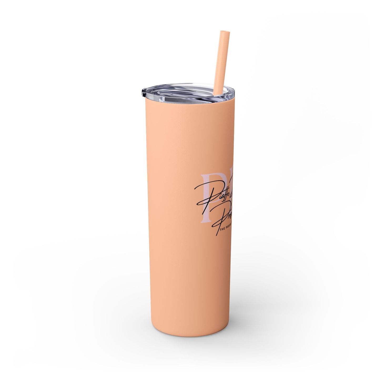 Triple P Skinny Tumbler with Straw, 20oz