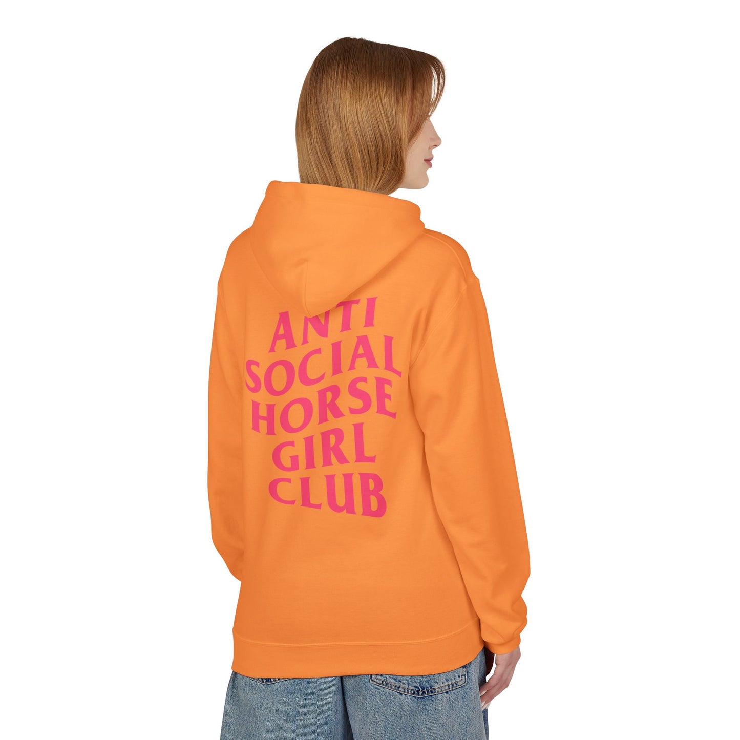 Anti Social Horse Girl Club Hoodie- Sunset Pony Limited Edition