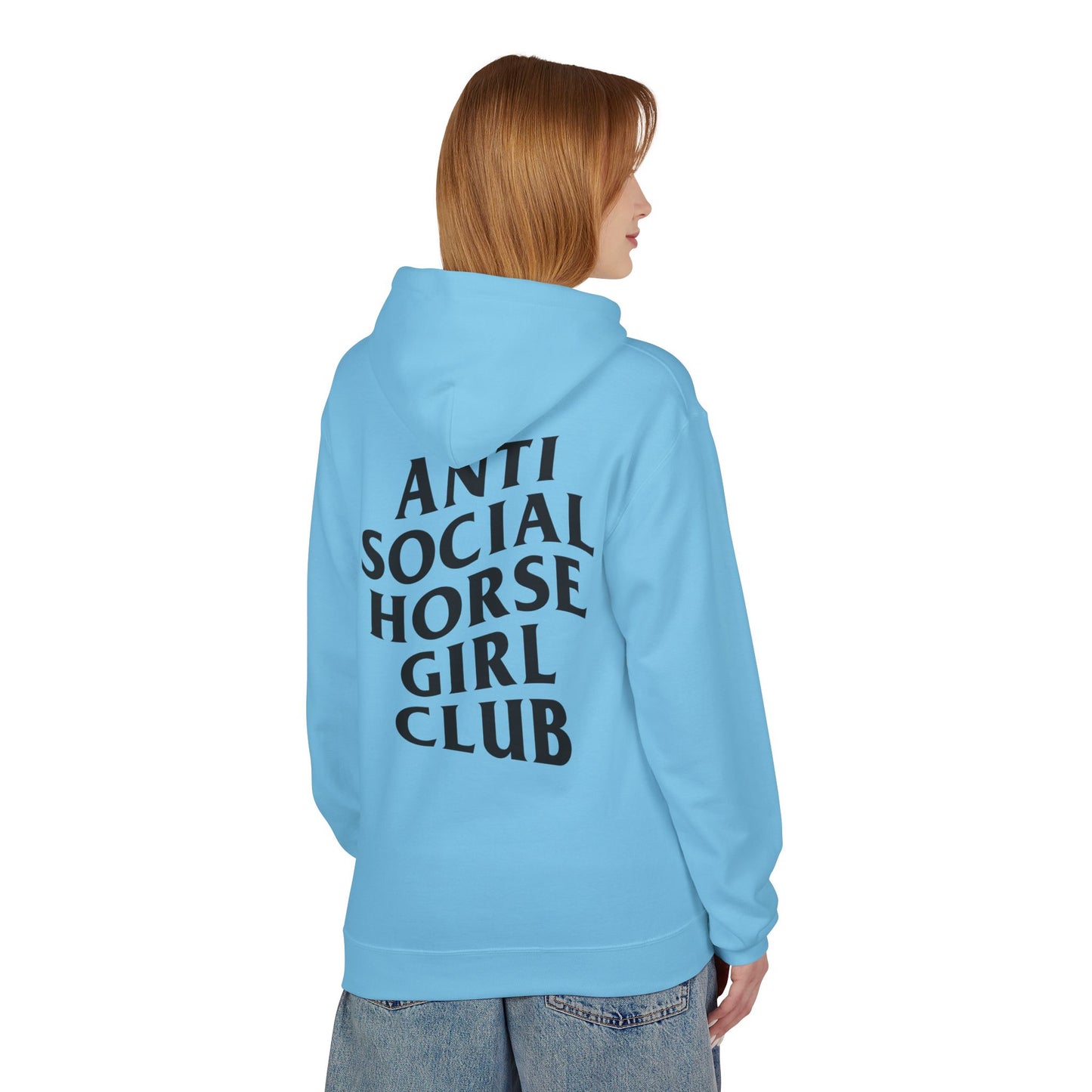 Anti-Social Horse Girl Club Hoodie