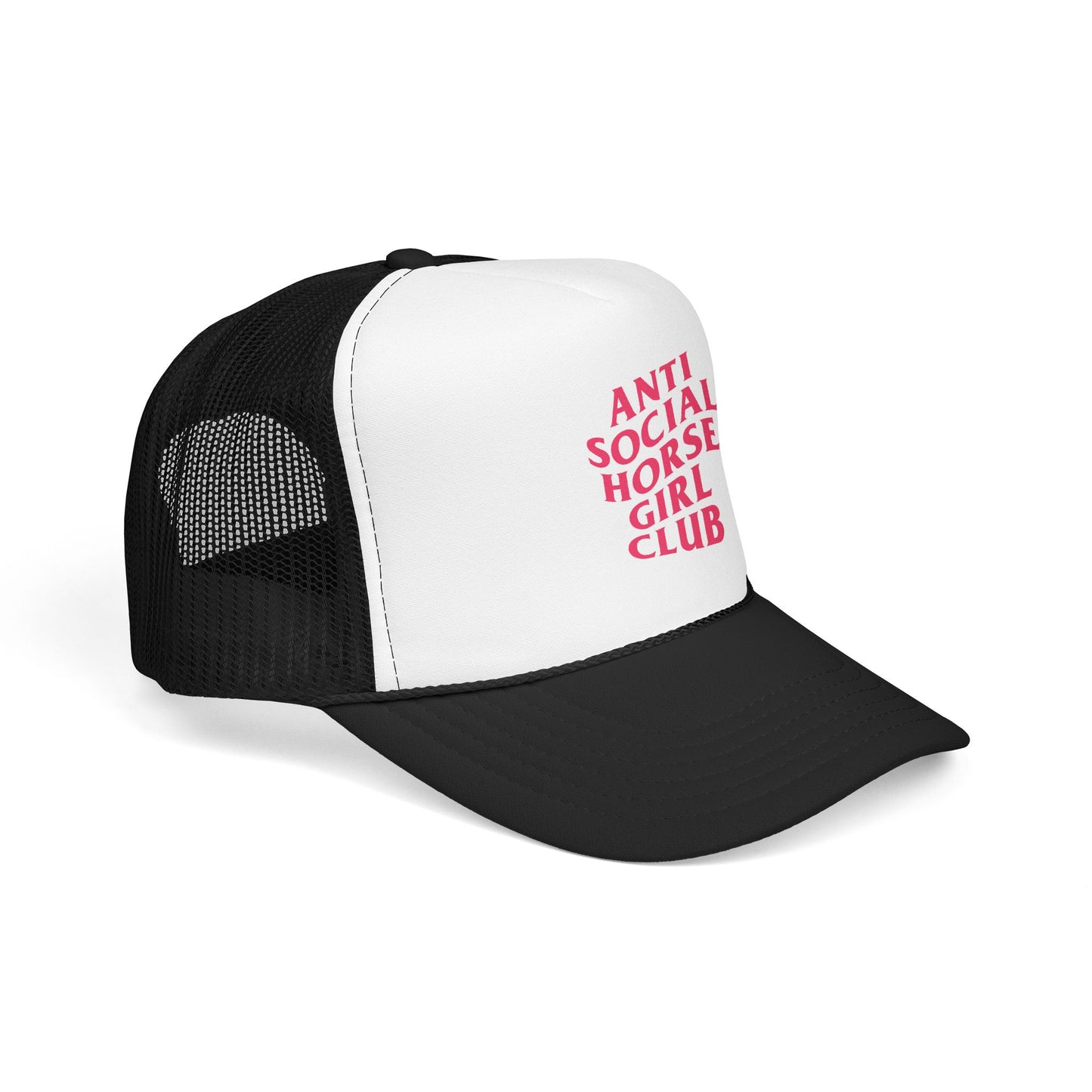 Anti Social Horse Girl Club Foam Trucker Hat