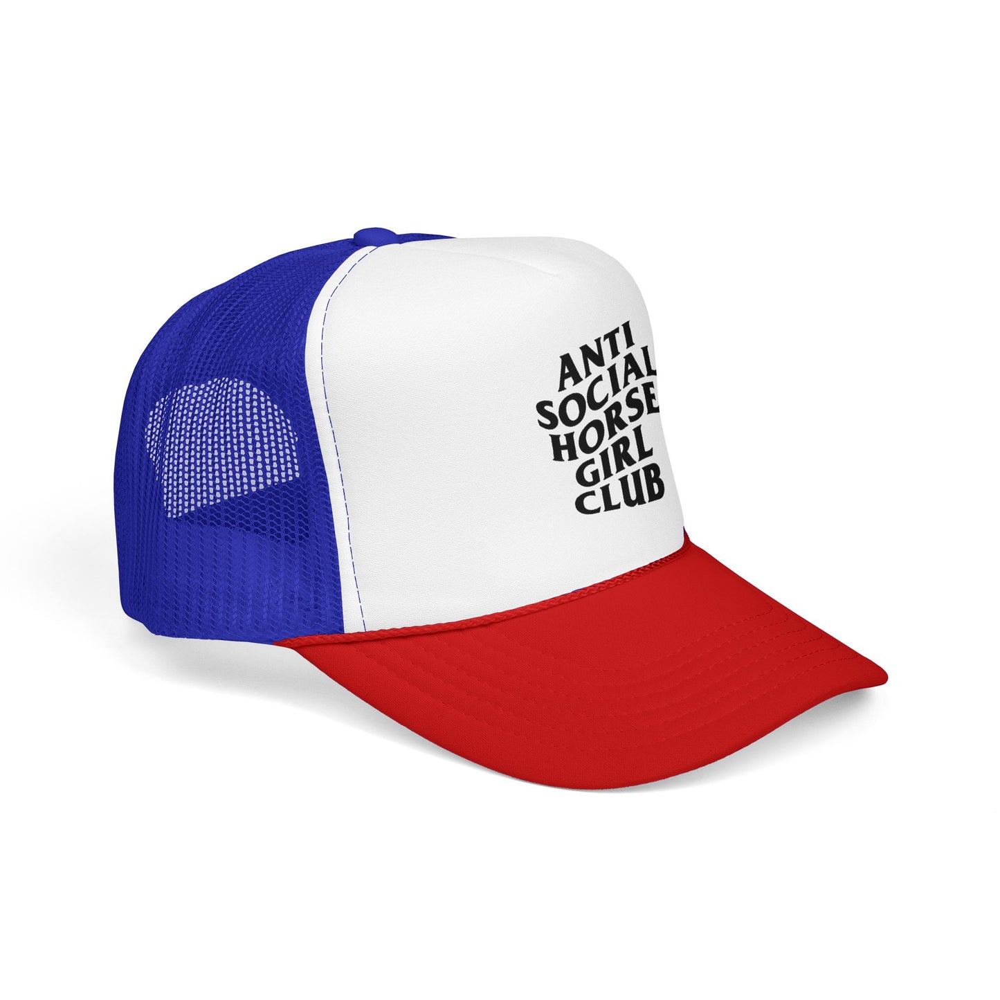 Anti Social Horse Girl Club Foam Trucker Hat