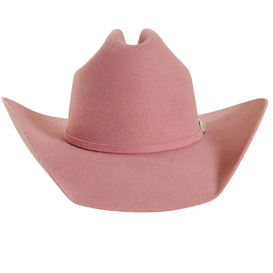 100% Wool Felt Western Cowboy Hat - Style Cattleman
