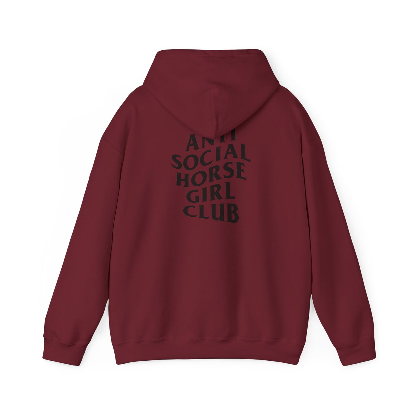 Anti Social Horsegirl Club Hoodie- Heavy Blend™