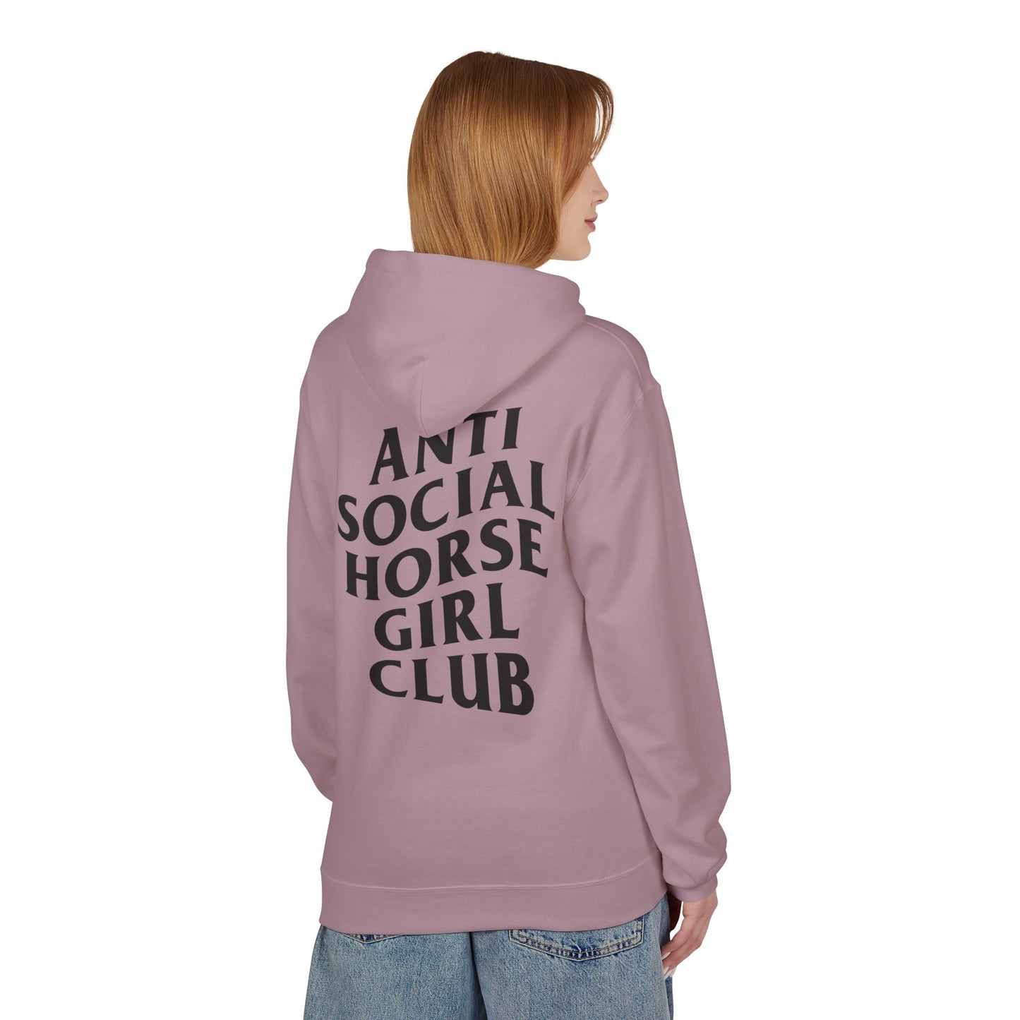 Anti-Social Horse Girl Club Hoodie