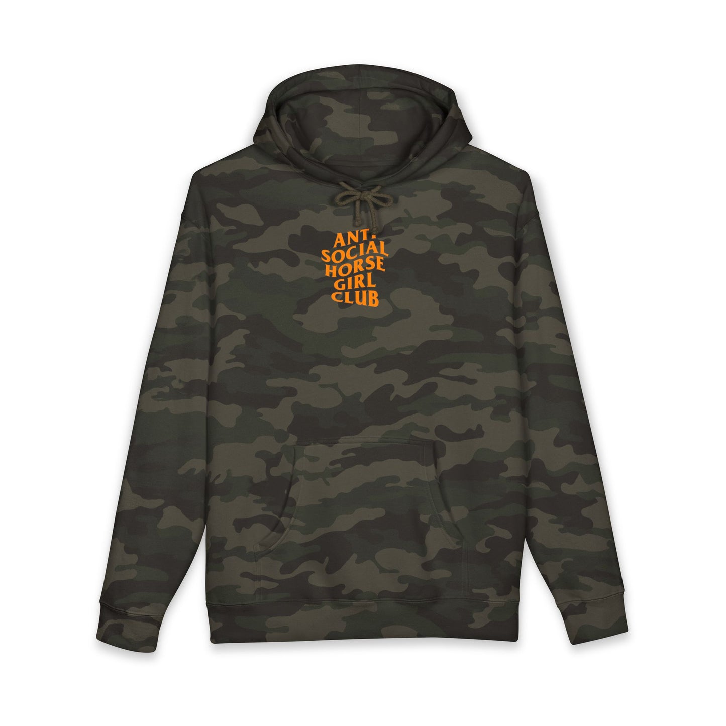 Anti Social Horse Girl Club Hoodie — Graphic Equestrian Pullover