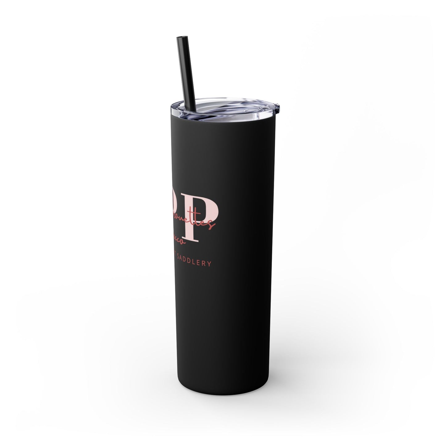 Triple P Skinny Tumbler with Straw, 20oz