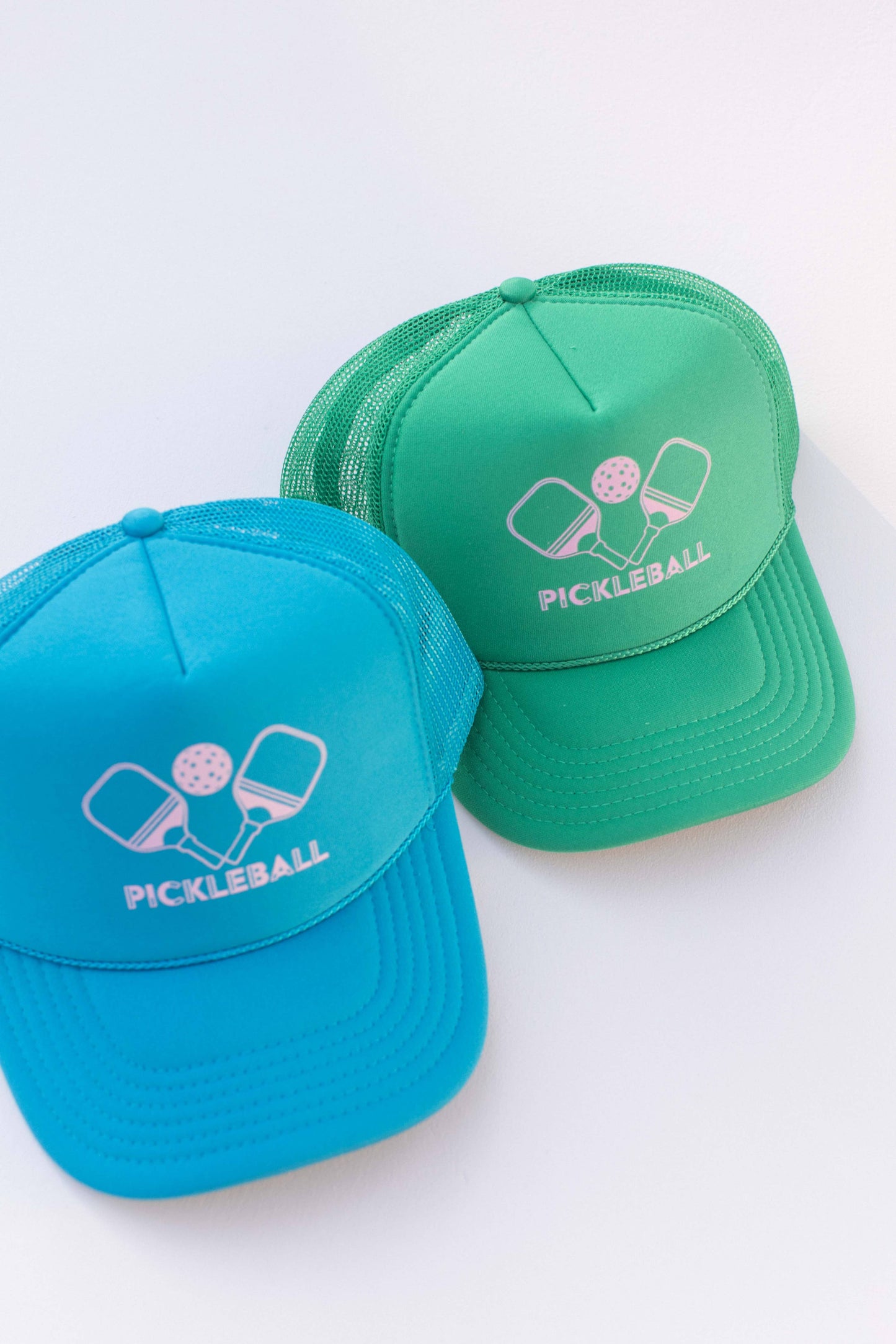 Pickleball Foam Mesh Trucker Hat Cap