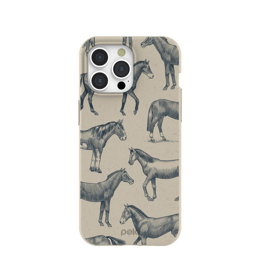 London Fog Vintage Gallop iPhone 15 Pro Max Case