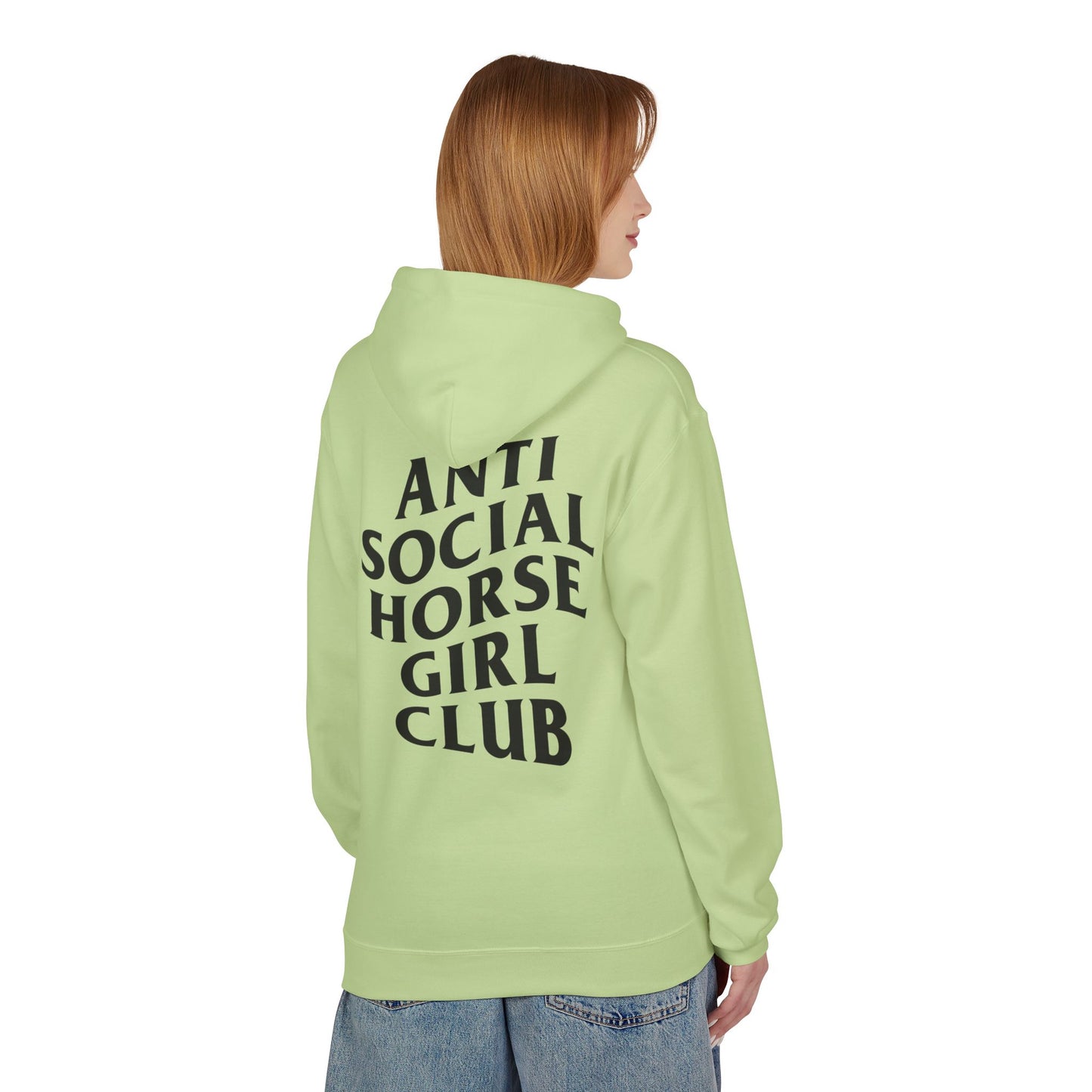Anti-Social Horse Girl Club Hoodie