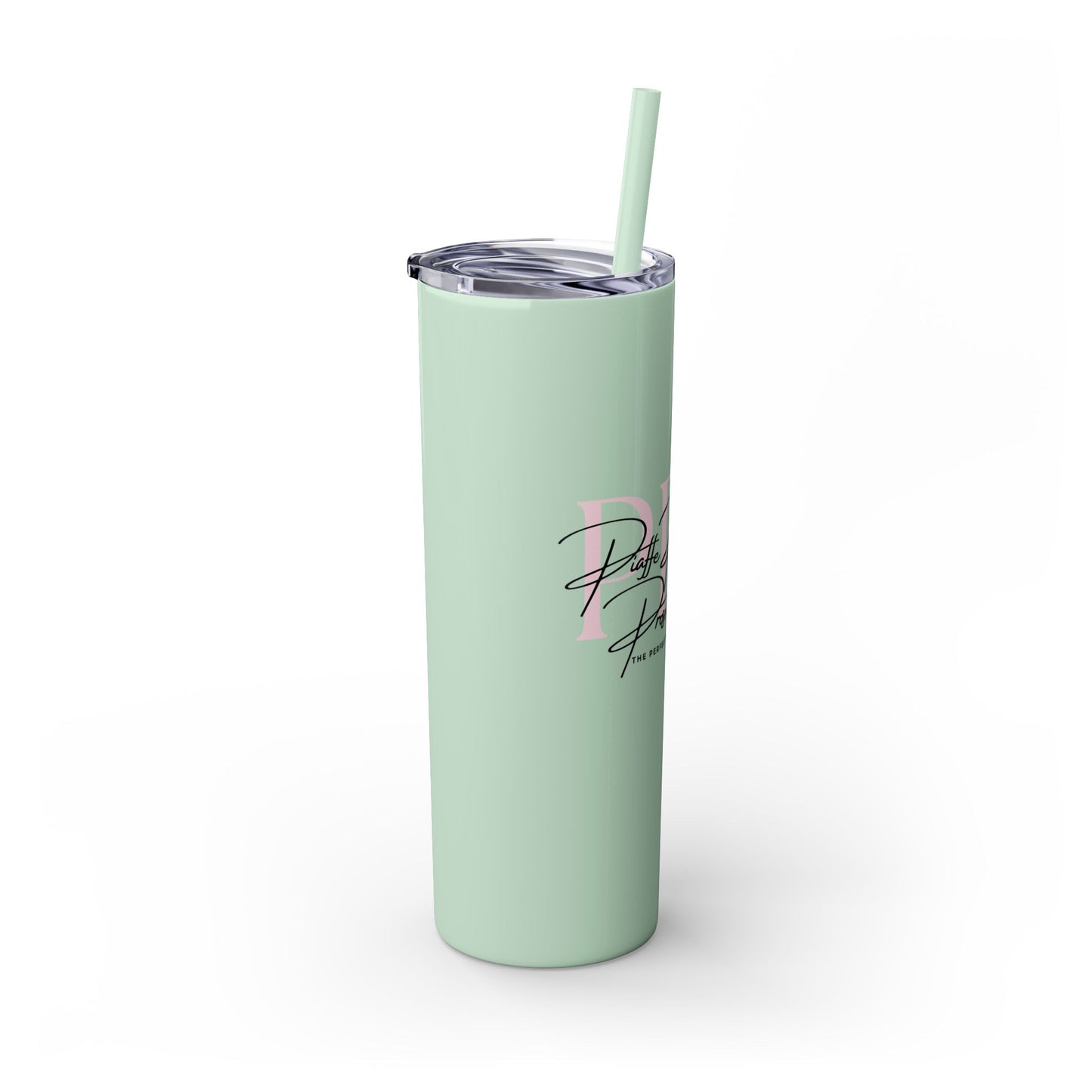 Triple P Skinny Tumbler with Straw, 20oz