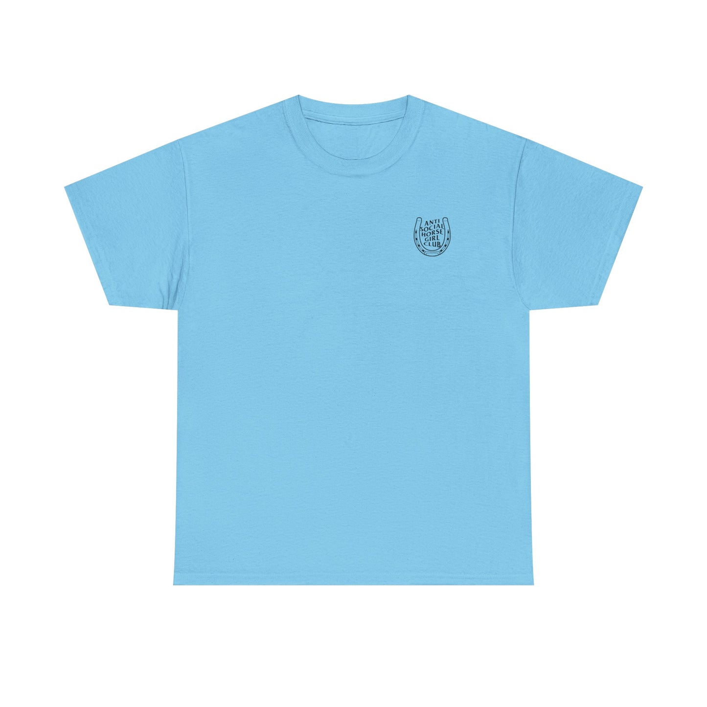 Anti Social Horse Club Unisex Heavy Cotton Tee |