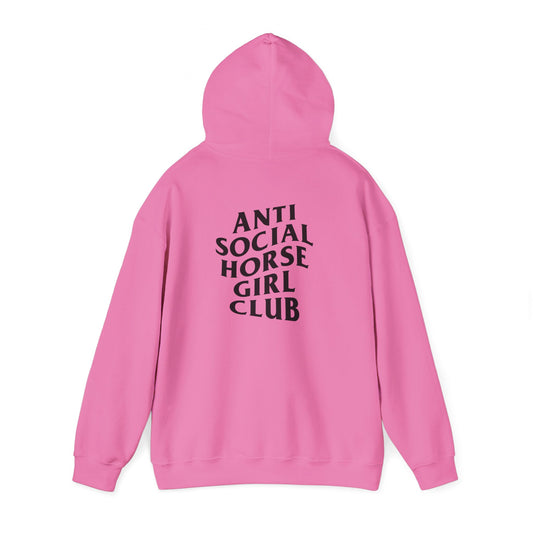 Anti Social Horsegirl Club Hoodie- Heavy Blend™