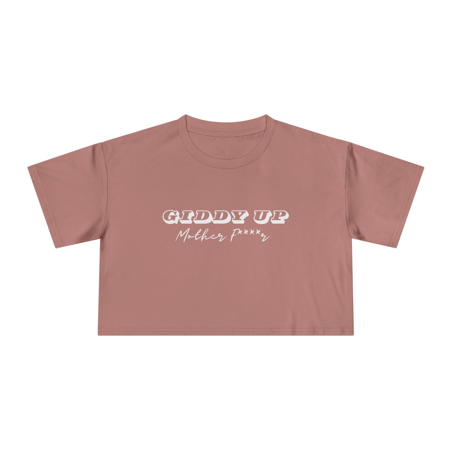 Giddy Up Crop Tee