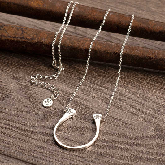Charmed Horseshoe Necklace