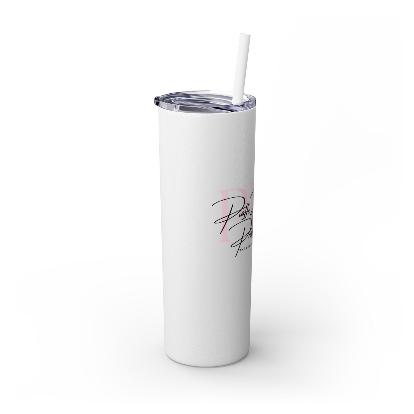 Triple P Skinny Tumbler with Straw, 20oz