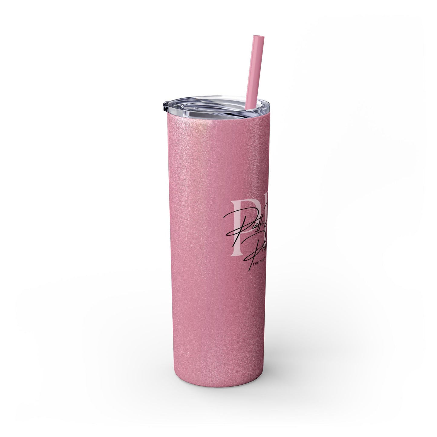 Triple P Skinny Tumbler with Straw, 20oz