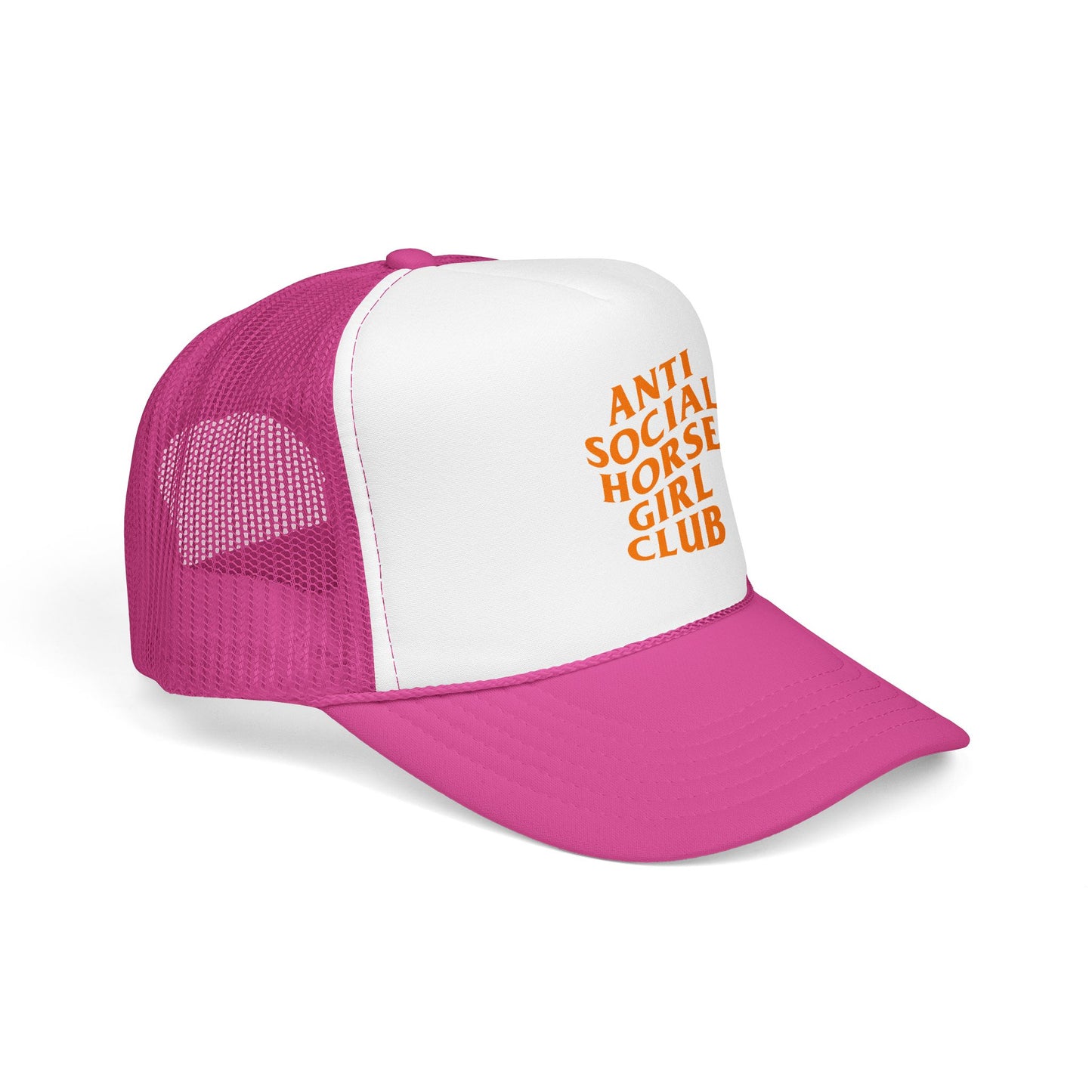 Anti Social Horse Girl Club Foam Trucker Hat