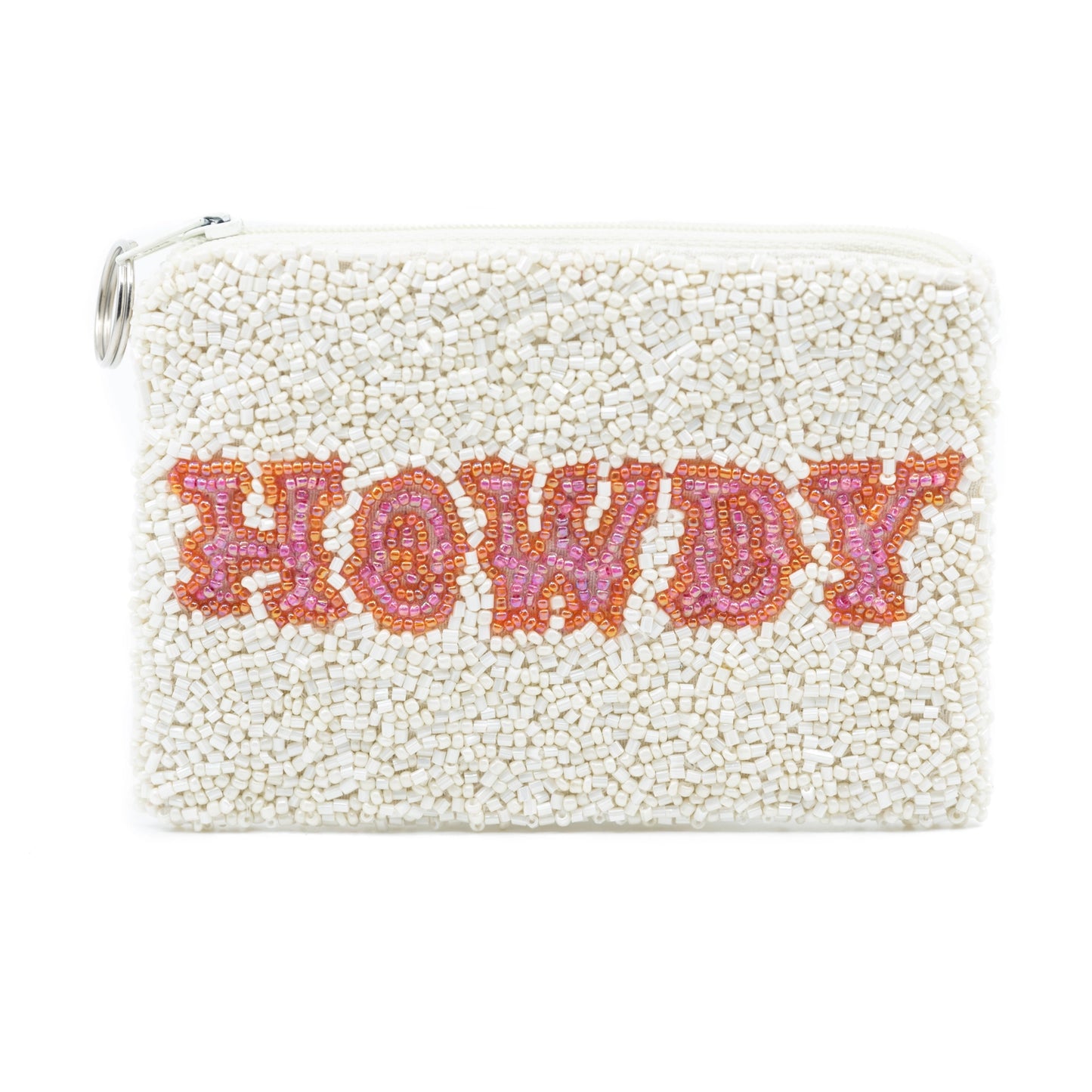 Howdy Beaded Coin purse