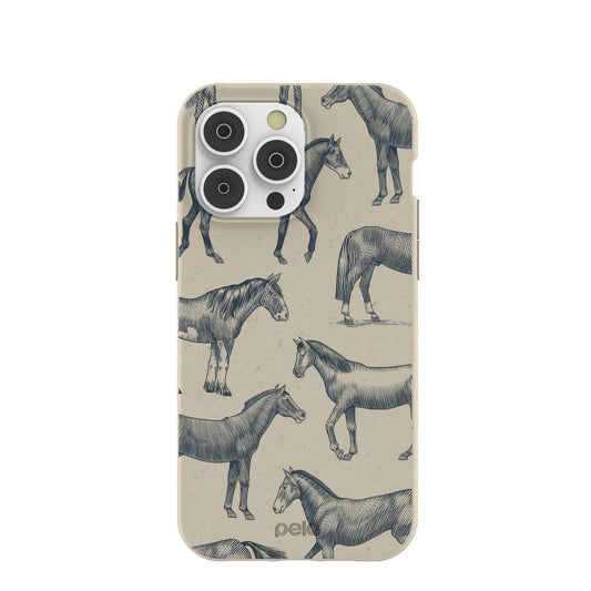 London Fog Vintage Gallop iPhone 14 Pro Max Case