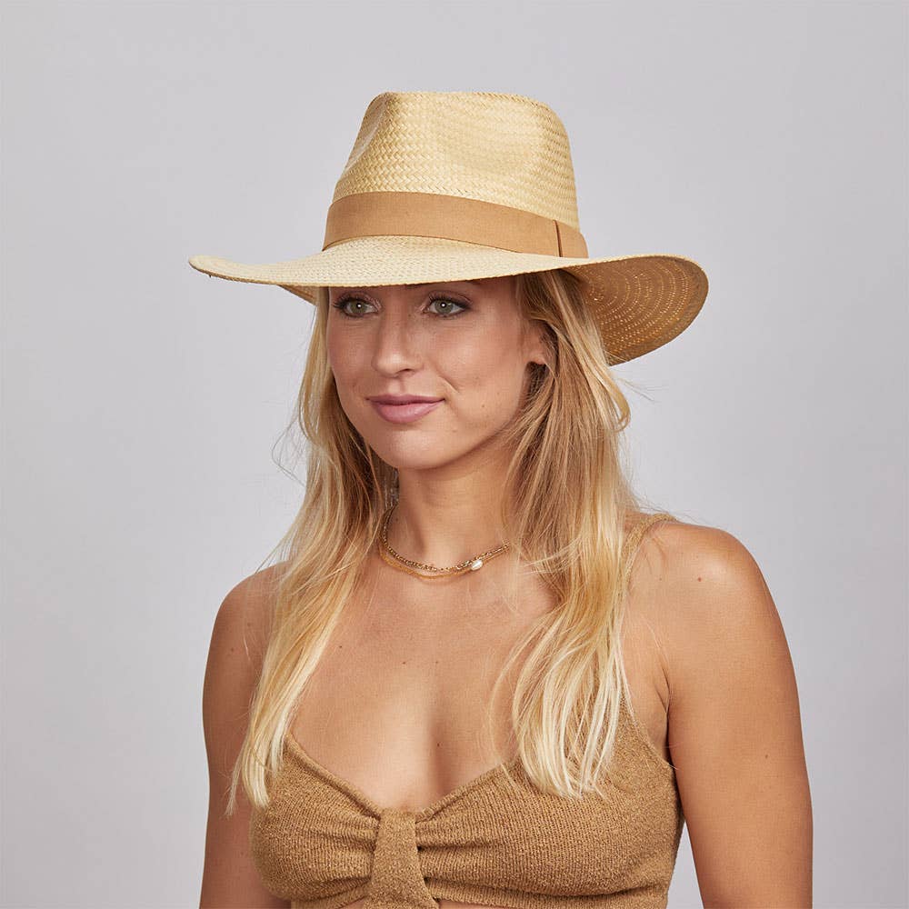 Outback Wide Brim Straw Sun Hat - Style Cadence