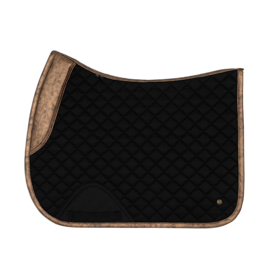 Jumper Pad, Black & Gold Leaf