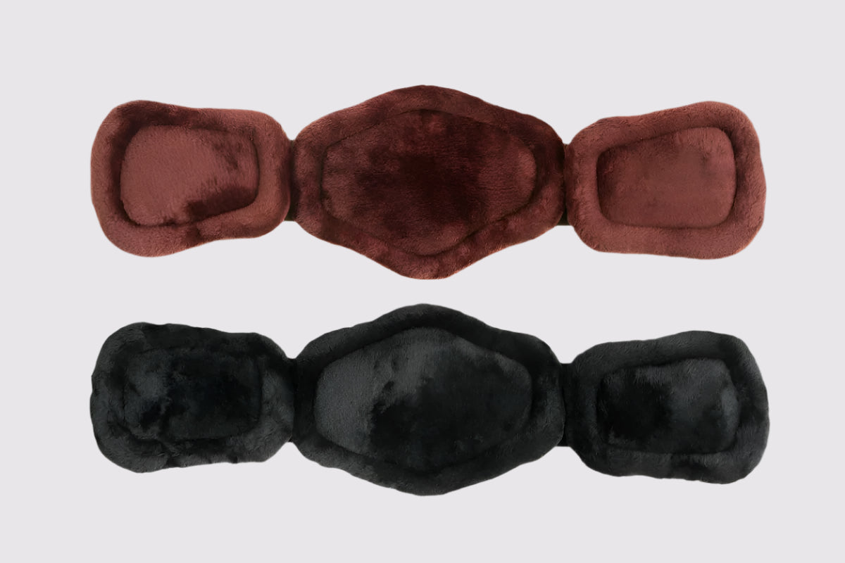Removable Fleece Pads for Short Comfort Girth