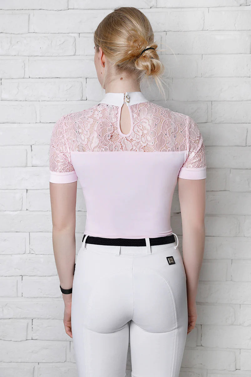 Lace Shirt Short Sleeve