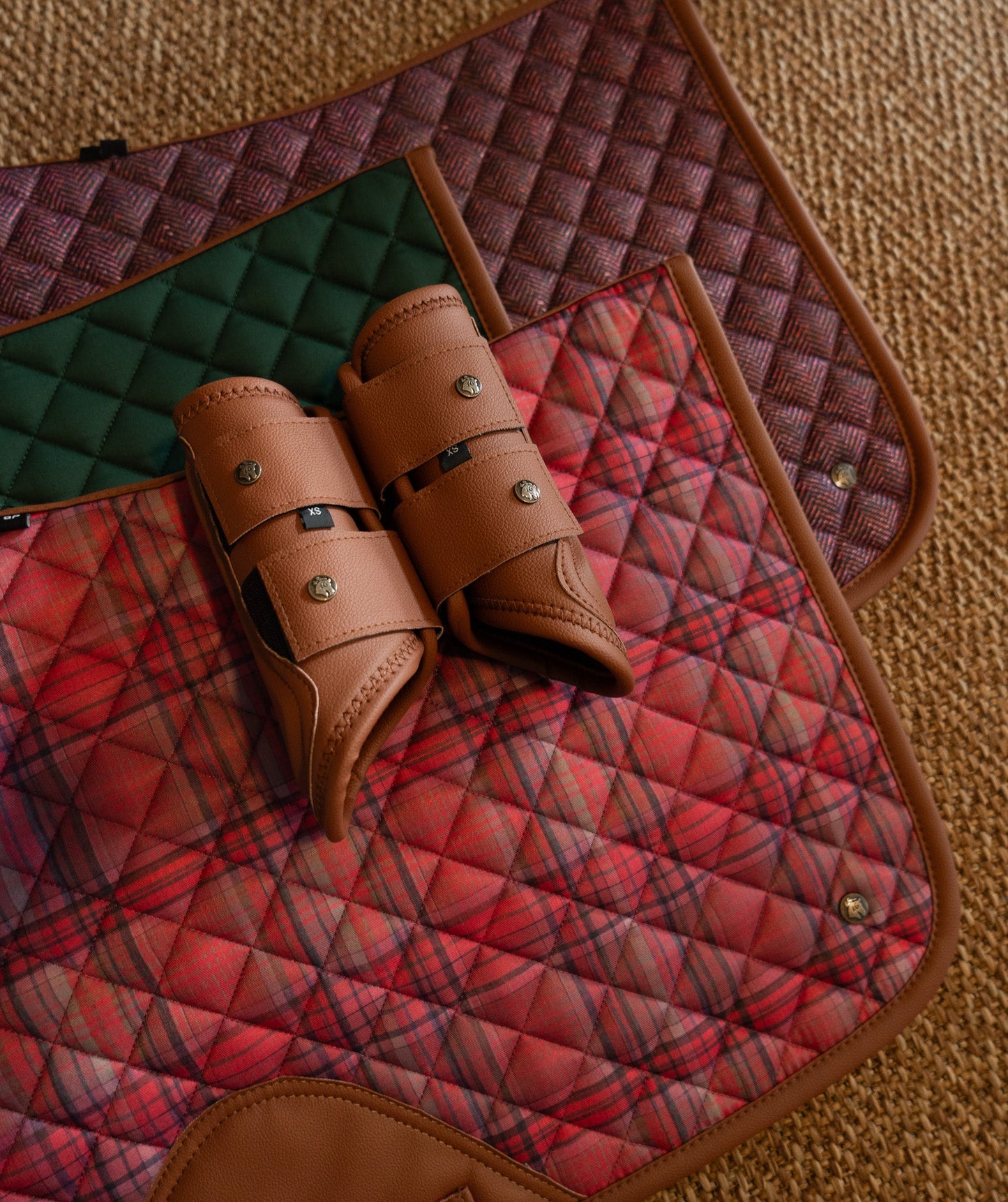 Pony Jumper Pad, Violet Herringbone