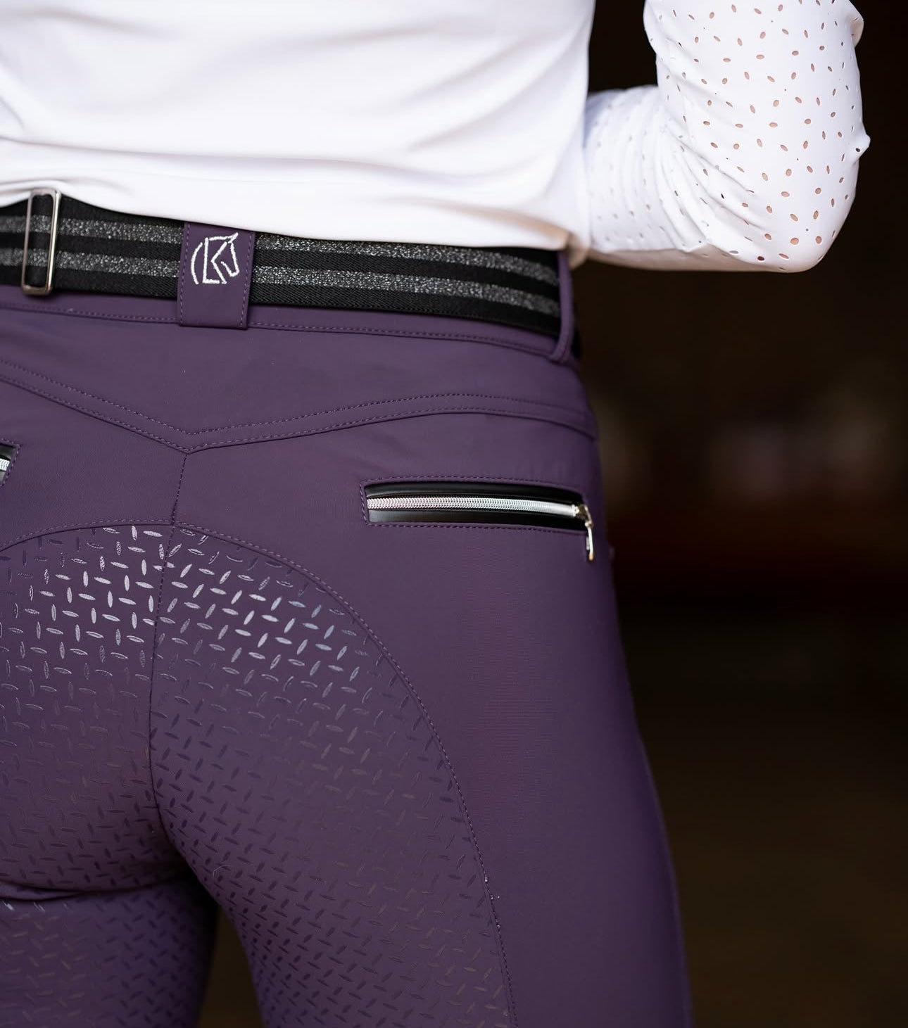 Kl Select Gabrielle Breeches in Blackberry